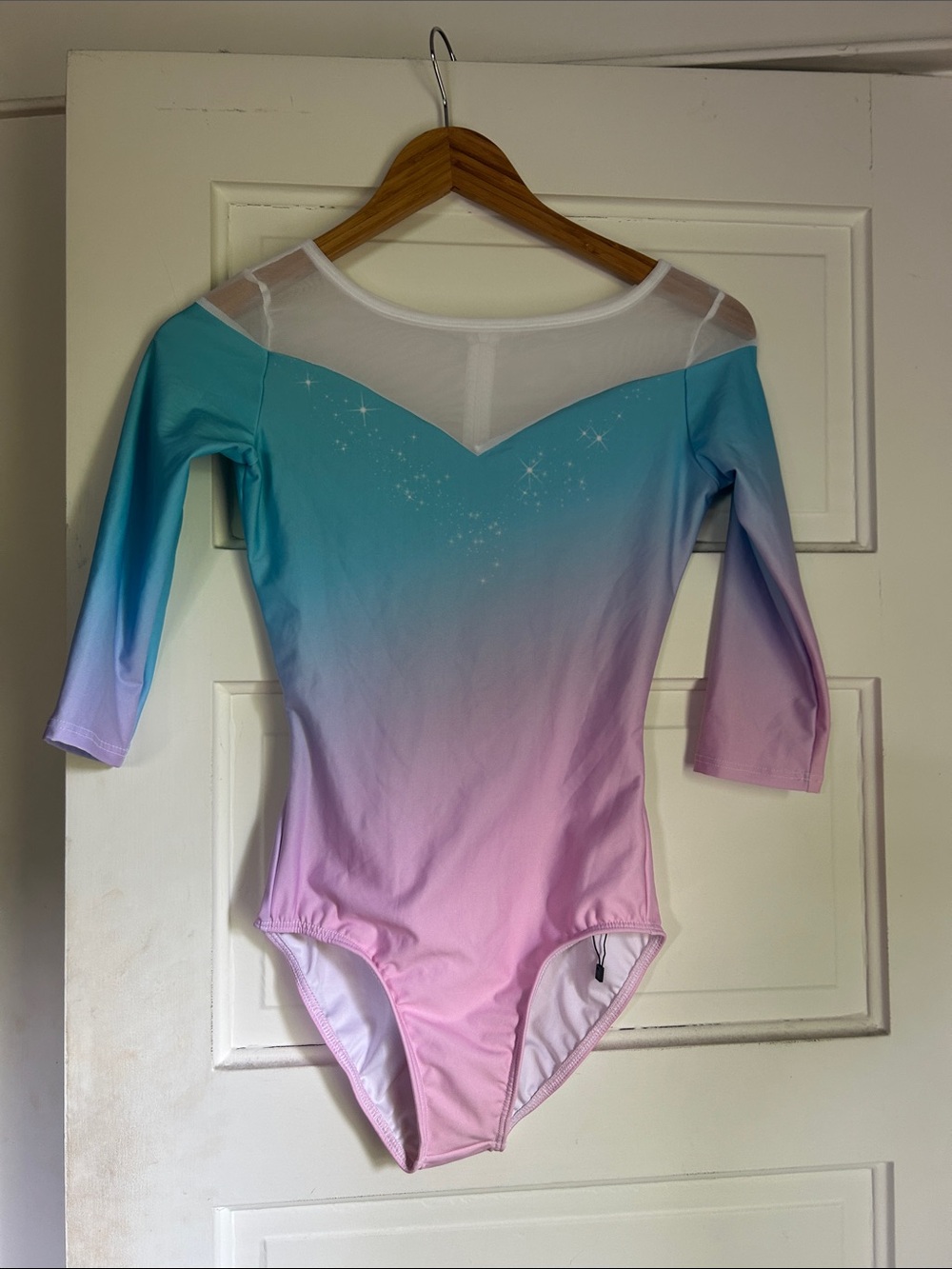 Cloud & Victory Fairy Light Pastel Ombre Dance ballet  Leotard adult large